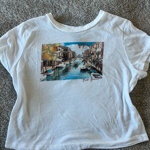 Venice Graphic White T-Shirt